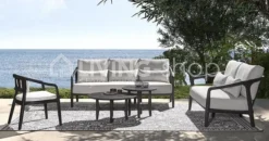 Castle Line outdoor Anais Ebony Castle Line tuinmeubelen 3-zit