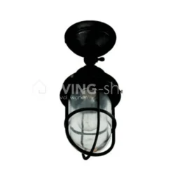 Verlichting online Antiek brons paallamp / plafondlamp buitenverlichting of padverlichting
