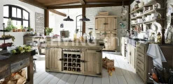 TIMELESS LIVING Barkruk landelijke stijl verstelbaar in hoogte