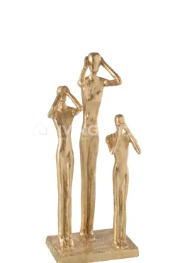 J-LINE Beeld 3 figuren Zien/Horen/Zwijgen