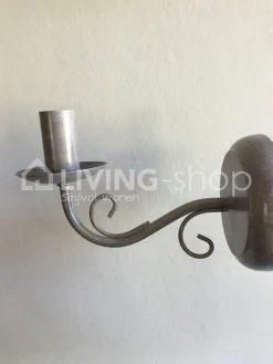 Verlichting online Brocante wandlamp Julie met lampenkapje