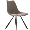 Castle-Line CHAIR HAPY fabric/pu group 123 + wooden leg
