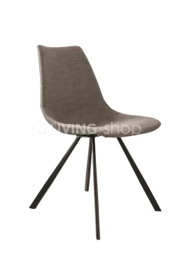 Castle-Line CHAIR HAPY fabric/pu group 123 + wooden leg