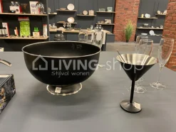 Cosy & Trendy Champagne emmer zwart roestvrij staal Cosy&Trendy