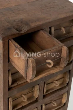 J-LINE Commode kast 12 laden