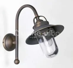 Verlichting online Cottage buitenwandlamp Biliardo Pastorij verlichting donkerbrons