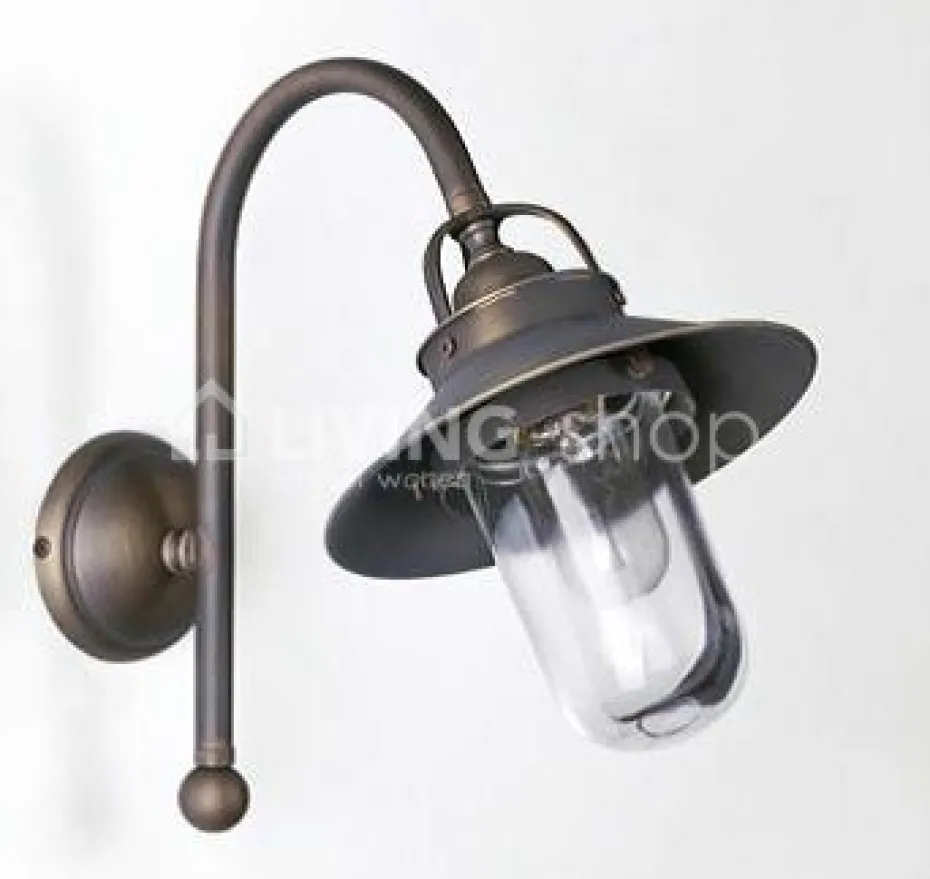 Verlichting online Cottage buitenwandlamp Biliardo Pastorij verlichting donkerbrons