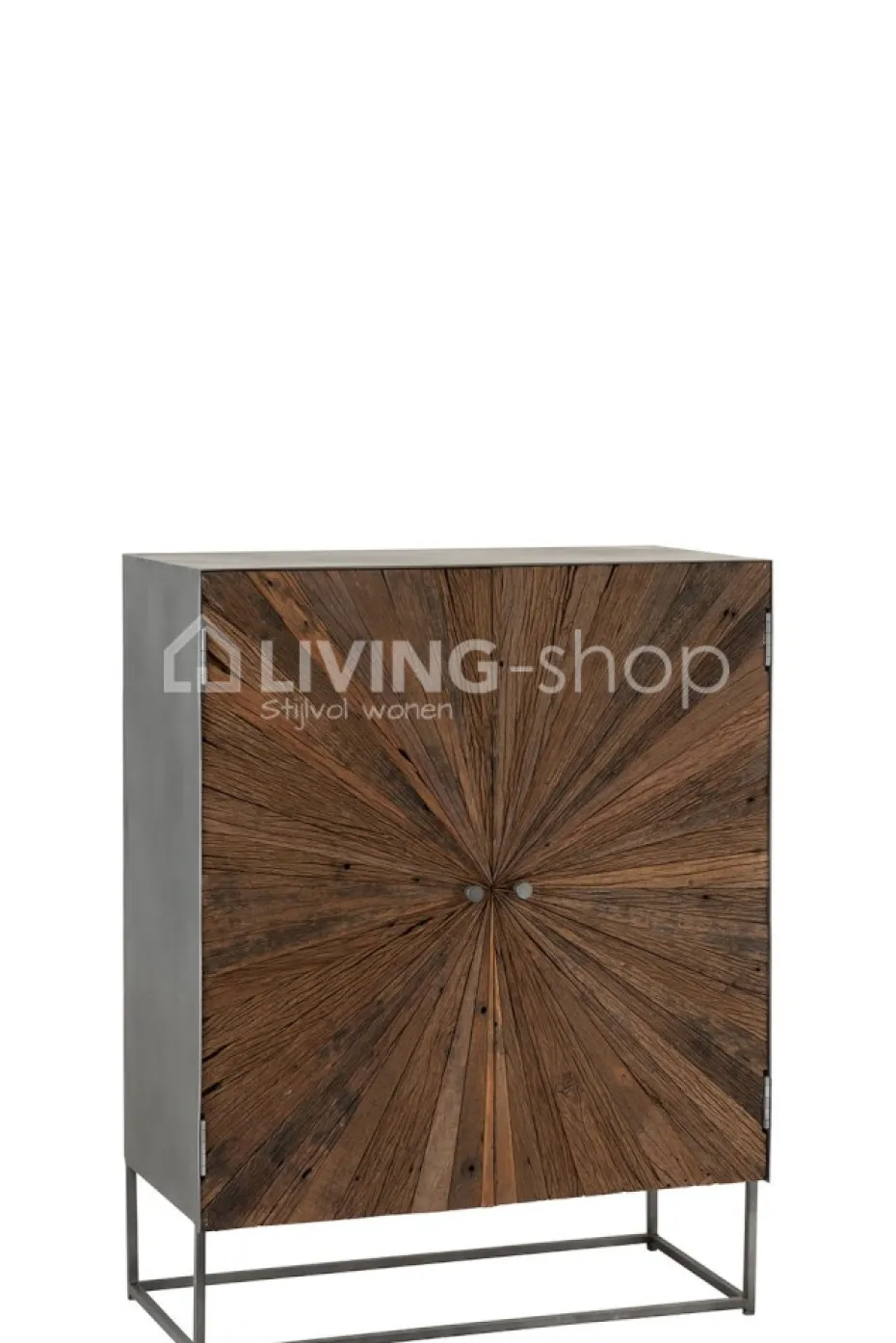 J-LINE Cottage kast Shanil landelijke stijl