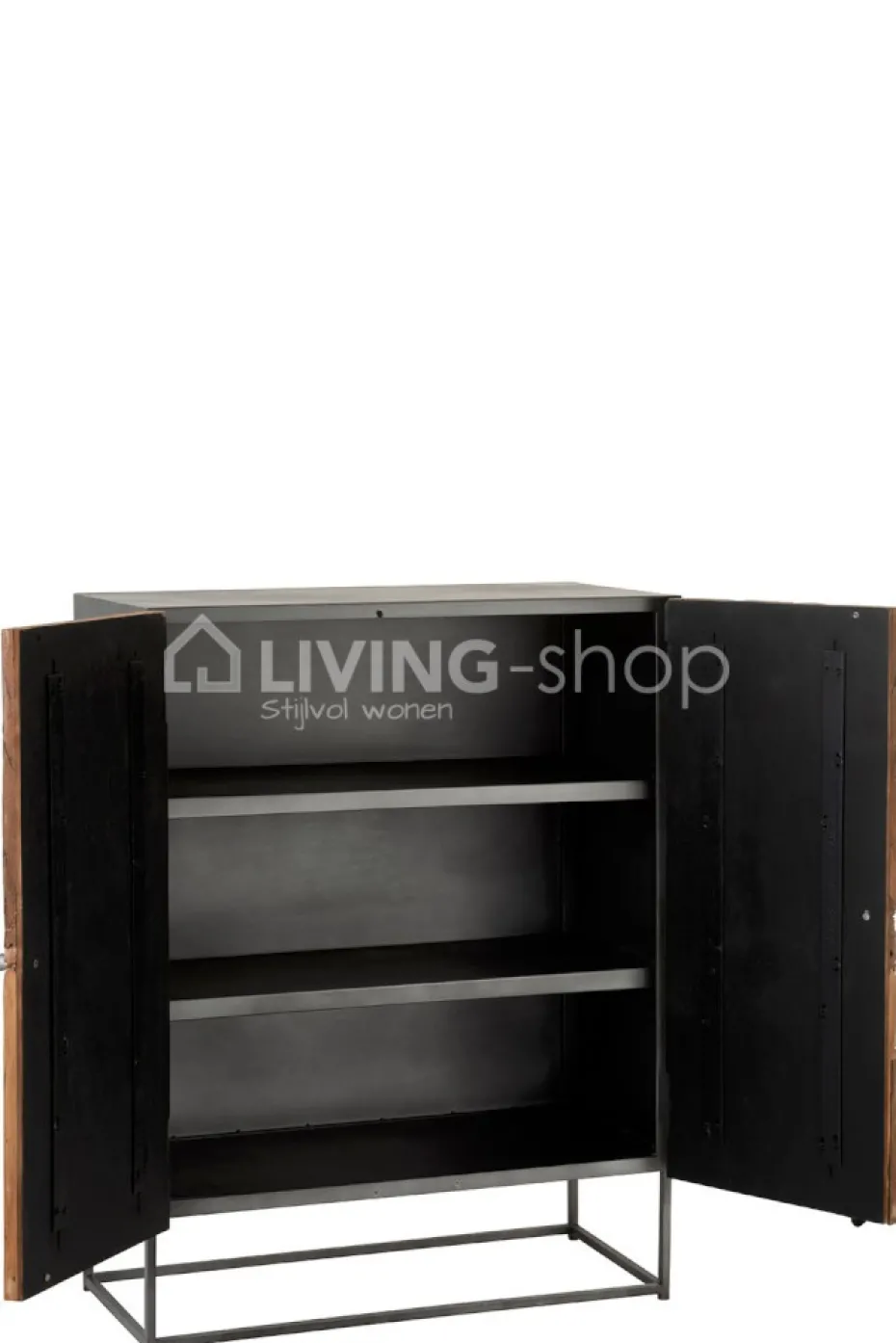 J-LINE Cottage kast Shanil landelijke stijl
