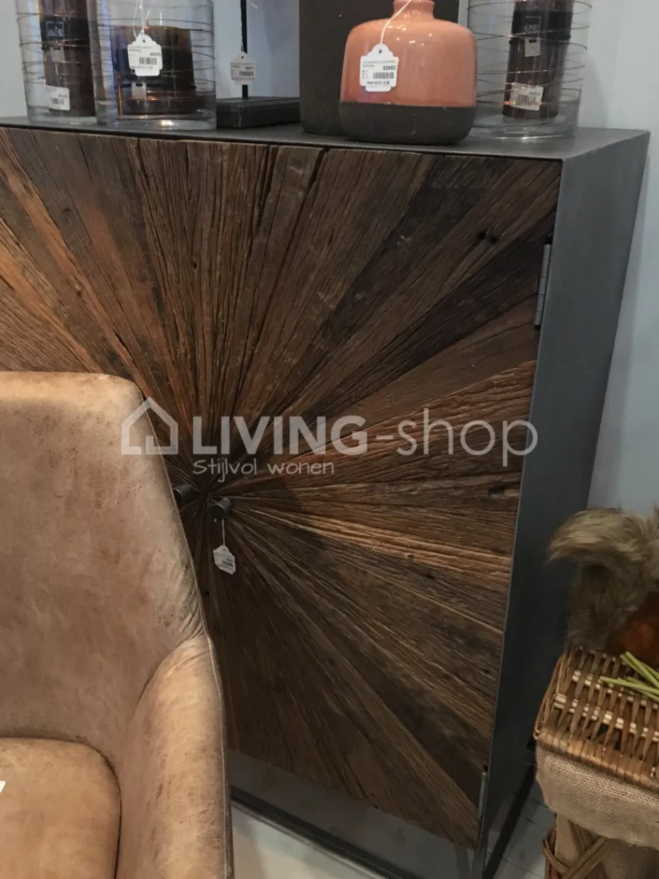 J-LINE Cottage kast Shanil landelijke stijl
