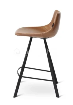 Castle-Line Counter barstoel Alicia ginger pu + black leg Castle Line