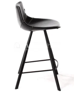 Castle-Line Counter barstoel Alicia ginger pu + black leg Castle Line
