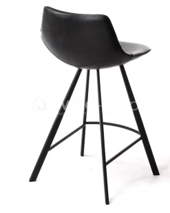 Castle-Line Counter barstoel Alicia ginger pu + black leg Castle Line