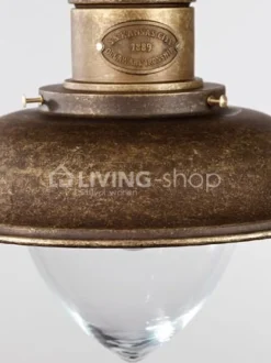 Verlichting online Dark Bronze H40xB30x30CM, Maritieme