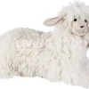 Deco schaap wol wit
