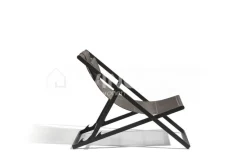 Diphano Alexa strandstoel vouw ligzetel quartz
