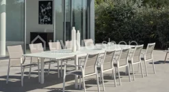 Diphano SELECTA tuinstoel met leuning, white