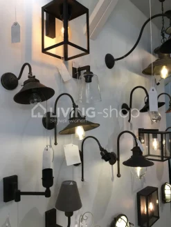 Verlichting online Donkerbrons wandlamp voor buiten, landelijke Maritime tuinverlichting