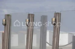 Verlichting online Donkerbrons wandlamp voor buiten, landelijke Maritime tuinverlichting