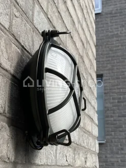 Verlichting online Donkerbrons wandlamp voor buiten, Maritime buitenverlichting