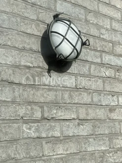 Verlichting online Donkerbrons wandlamp voor buiten, Maritime buitenverlichting
