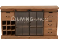 J-LINE Dressoir landelijke stijl Lia