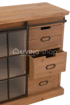 J-LINE Dressoir landelijke stijl Lia