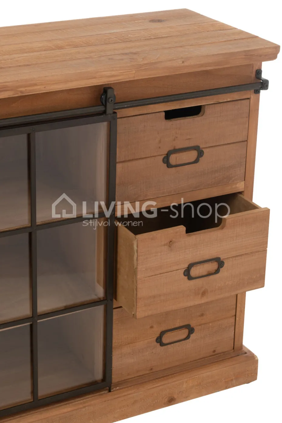 J-LINE Dressoir landelijke stijl Lia