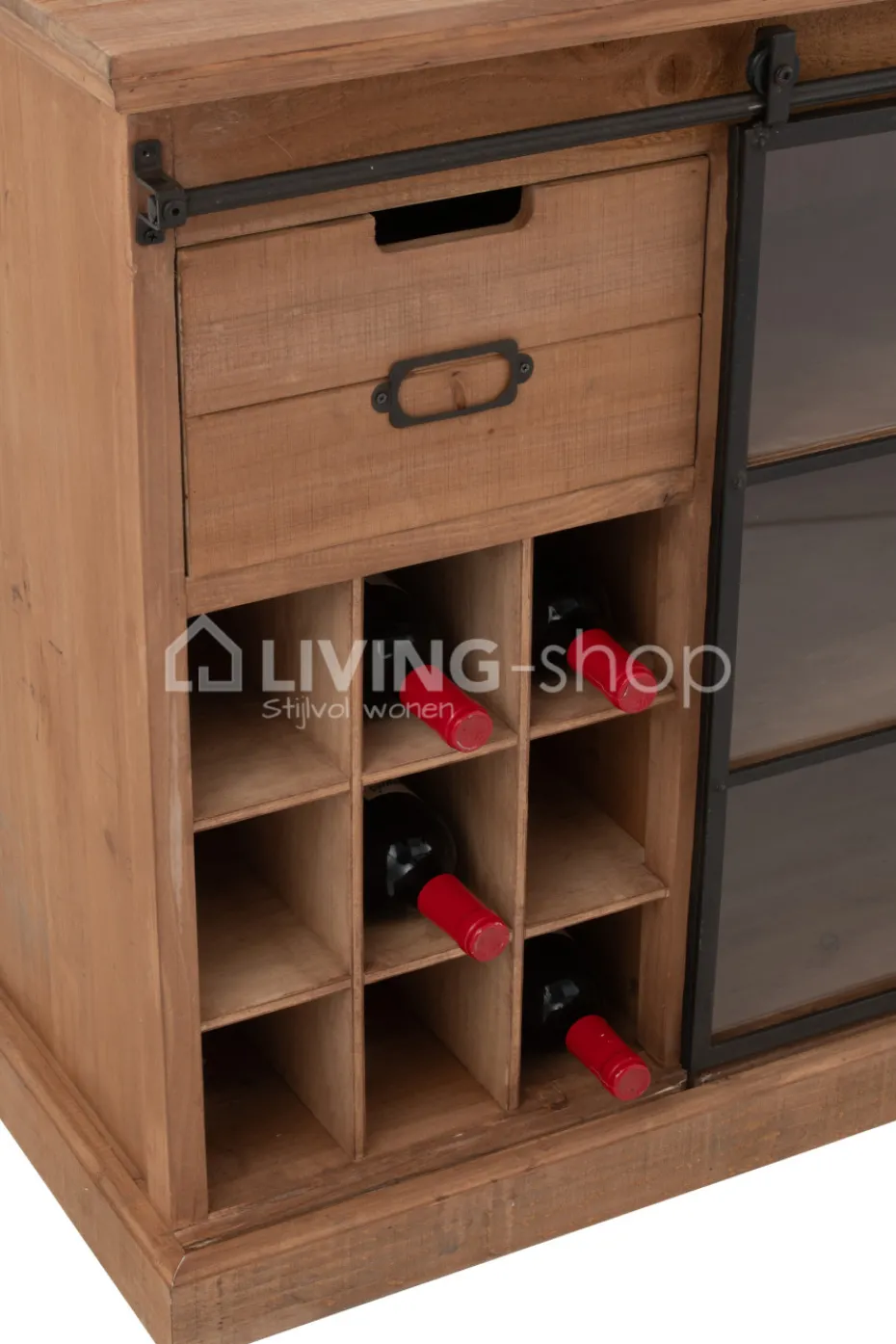 J-LINE Dressoir landelijke stijl Lia