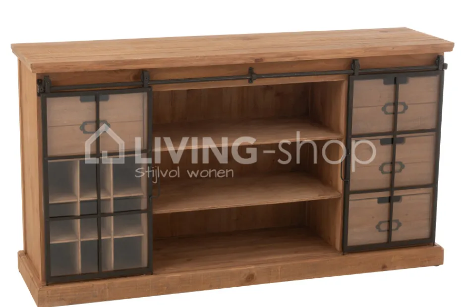 J-LINE Dressoir landelijke stijl Lia