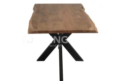 J-LINE Eettafel Gerard boomstamtafel met ster poot