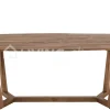 J-LINE Eettafel Maty exotiek hout zwart
