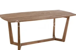 J-LINE Eettafel Maty exotiek hout zwart