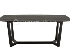 J-LINE Eettafel Maty exotiek hout zwart
