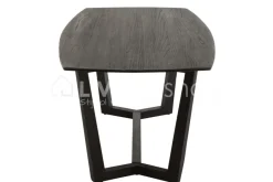 J-LINE Eettafel Maty exotiek hout zwart