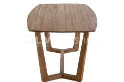 J-LINE Eettafel Maty exotiek hout zwart