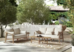 Castle Line outdoor Elisa outdoor salontafel teak grey L140xB60xH43CM