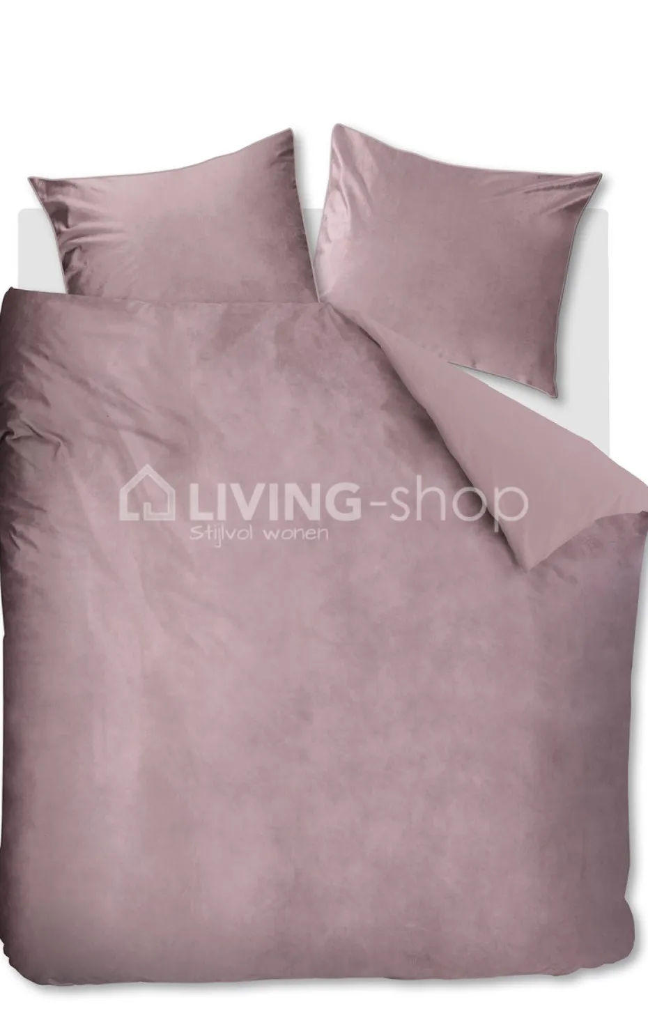 Riviera Maison Estate dekbedovertrek Rivièra Maison 240x200/220 mauve