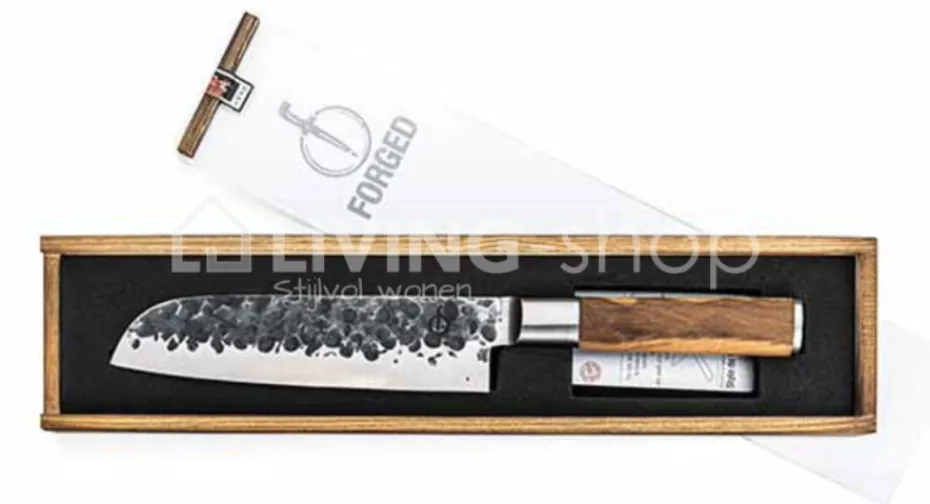 Forged Koksmessen en Barbeque messen Olive Koksmes 20,5cm