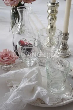 Jeanne d'Arc Living Gegraveerde wijnglazen , set van 6