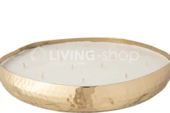 J-LINE Geurkaars Livia goud XLarge