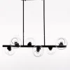 Verlichting online Hanglamp industrieel metaal en glas
