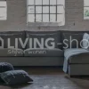 PR LIVING Hoeksalon landelijke stijl hoekbank
