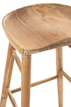 J-LINE J Line barstoel hout Scandinavisch