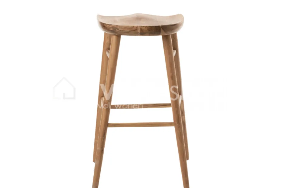 J-LINE J Line barstoel hout Scandinavisch