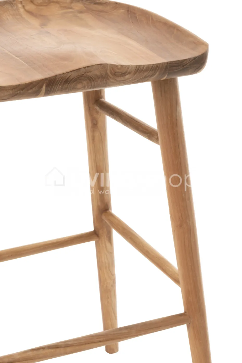 J-LINE J Line barstoel hout Scandinavisch