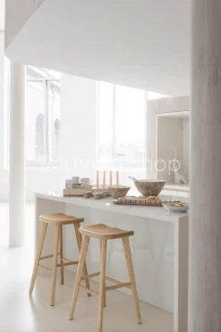 J-LINE J Line barstoel hout Scandinavisch