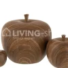 J-LINE decoratieve appel bruin Medium