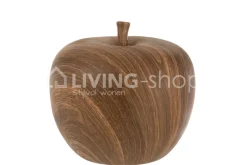 J-LINE decoratieve appel bruin Medium
