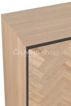 J-LINE Landelijke Stijl Meubelen Dressoir Visgraat Naturel